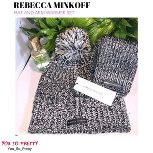 Rebecca Minkoff Beanie & Arm Warmer Set - New